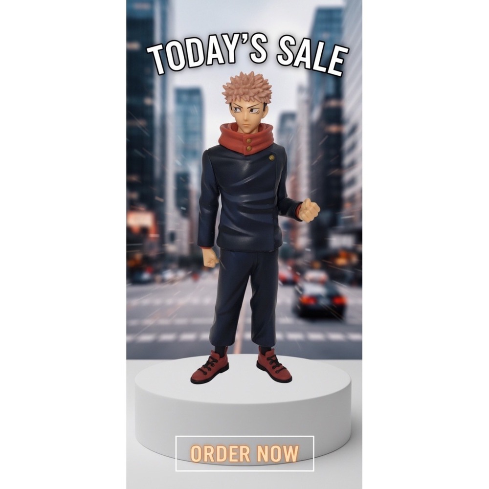 (..1)Banpresto Jujutsu Kaisen Jikan No Kata Yuji Itadori Figure